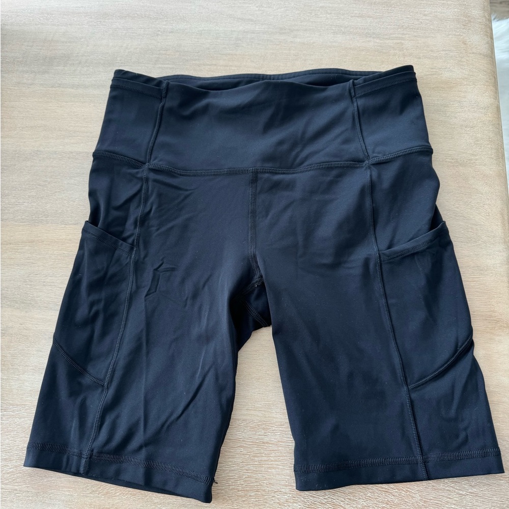 Lululemon fast and free high rise short 8” pockets